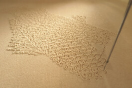 Liat Segal, Sand Printer, drawing machine Liat Segal - art, science, and technology