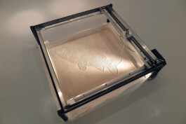 Liat Segal, Sand Printer, drawing machine Liat Segal - art, science, and technology