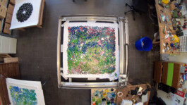 Liat Segal \ Random Walk 2.0 \ Painting Machine Liat Segal - art, science, and technology