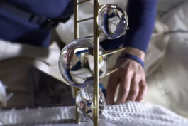 Impossible Object, Art in Outer Space, Sculpture on the International Space Station, by Liat Segal and Yasmine Meroz, Art science and technology Liat Segal - art, science, and technology
