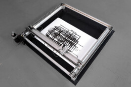 Liat Segal \ This Is Not A Typewriter \ Solo Exhibition \ Painting Machine Liat Segal - art, science, and technology