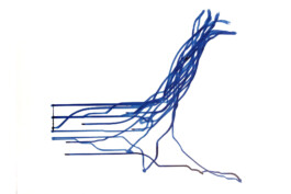 Liat Segal \ Vessel Streaming \ Solo Exhibition \ La Rochelle \ Zero1 Festival - Drawing Liat Segal - art, science, and technology