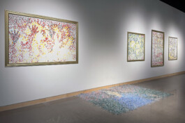 Liat Segal \ Replace The Sky With a Dramatic Sunset \ Exhibition \ Painting Machine Liat Segal - art, science, and technology