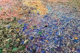 Liat Segal \ Replace The Sky With a Dramatic Sunset \ Exhibition \ Painting Machine Liat Segal - art, science, and technology