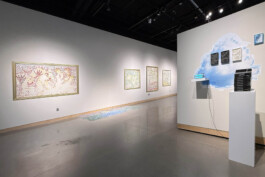 Liat Segal and Sue Beyer\ Replace The Sky With a Dramatic Sunset \ Exhibition \ Painting Machine Liat Segal - art, science, and technology