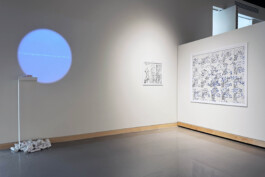 Liat Segal and Sue Beyer\ Replace The Sky With a Dramatic Sunset \ Exhibition \ Painting Machine Liat Segal - art, science, and technology